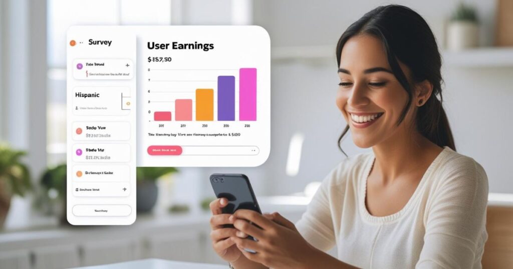 Survey Junkie interface showing high-paying surveys
